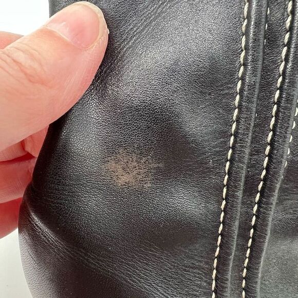 Bandolino‎ Black Square Toe Heeled Boots - Picture 3 of 10